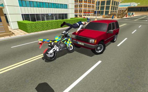 超级特技警察自行车模拟器3D游戏中文版图3: