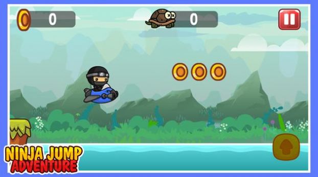 忍者跳跃冒险游戏手机版（Ninja Jump Adventure）图3: