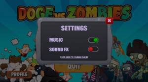 狗头vs僵尸游戏安卓版（Doge VS Zombie）图片1