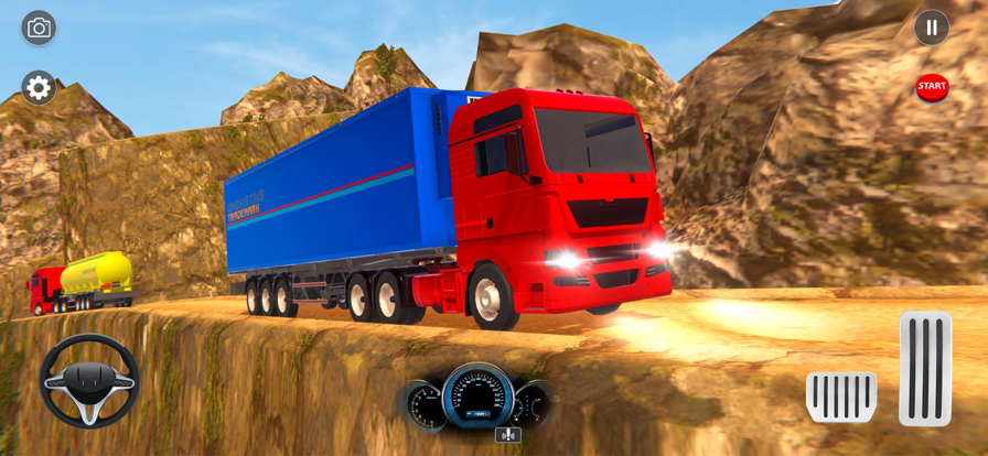 美国卡车模拟器死亡之路游戏安卓版图4: