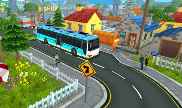 巴士司机模拟器3D游戏官方手机版截图1: