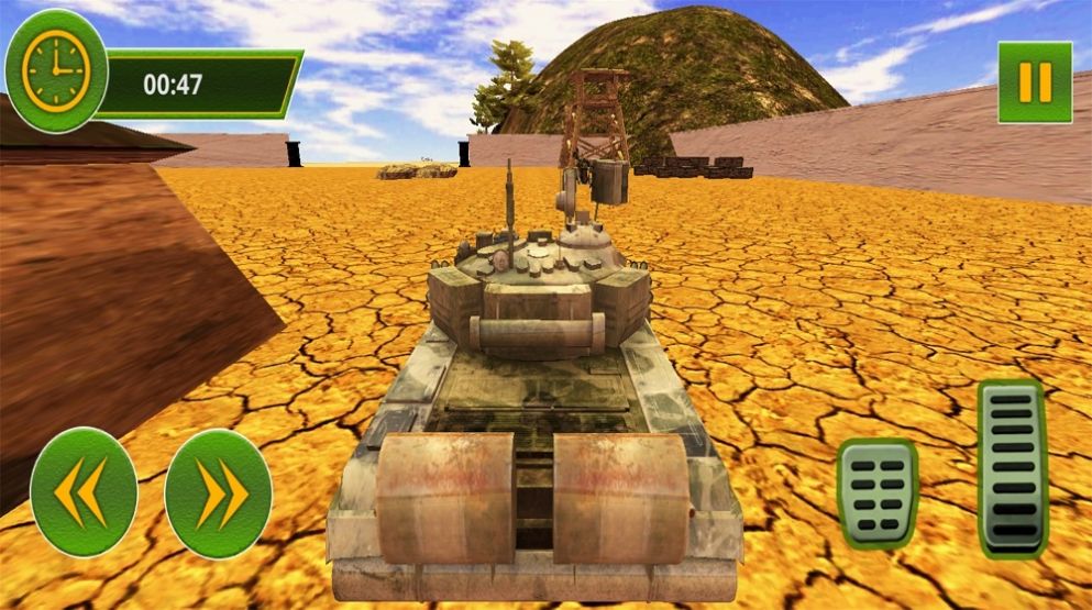 坦克模拟驾驶3D游戏安卓版图1: