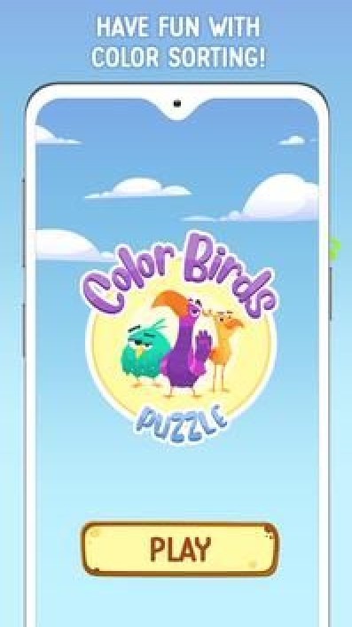 彩色小鸟分类拼图游戏安卓版（Color Birds Sorting Puzzle）图3: