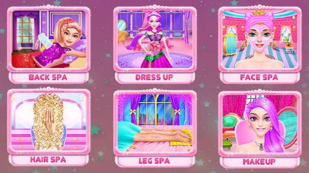 粉红公主时尚沙龙游戏手机版（Pink Princess Fashion Salon）图3: