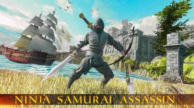 忍者武士杀手猎人游戏安卓版（Ninja Samurai Assassin Hunter）图2: