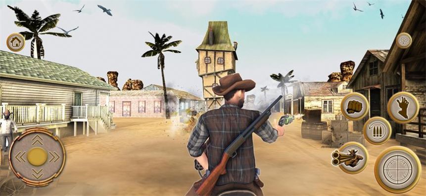 西部狂野牛仔射击游戏安卓版（Western Cowboy Gun Shooting）图1: