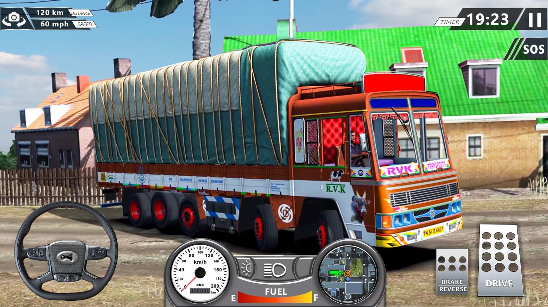 欧洲模拟器卡车拉货游戏手机版4