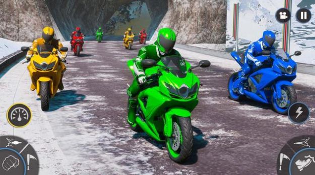 自行车赛车摩托骑士游戏安卓版（Bike Racing Moto Rider Game）图2: