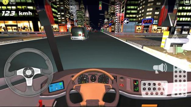 夜班公交车司机游戏安卓版（Bus Driver Night Shift）图2: