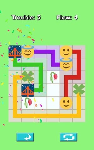 Emoji连线迷宫游戏图1