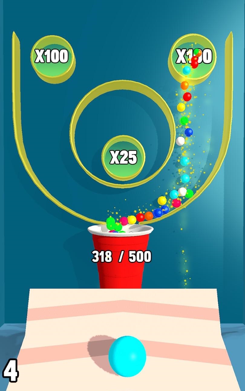 Pong Throw游戏官方安卓版（Skee Ball）图3: