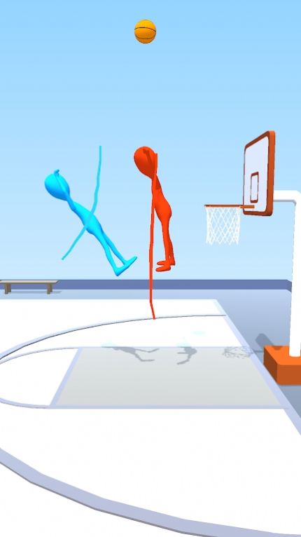 画线投射3D游戏安卓版（Draw Basket）图1: