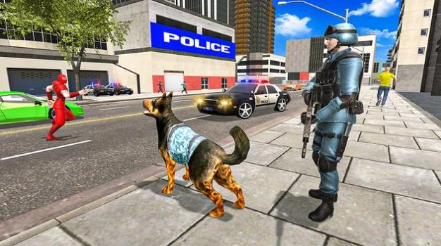 美式警犬追捕游戏安卓版（US Police Security Dog Chase）图3: