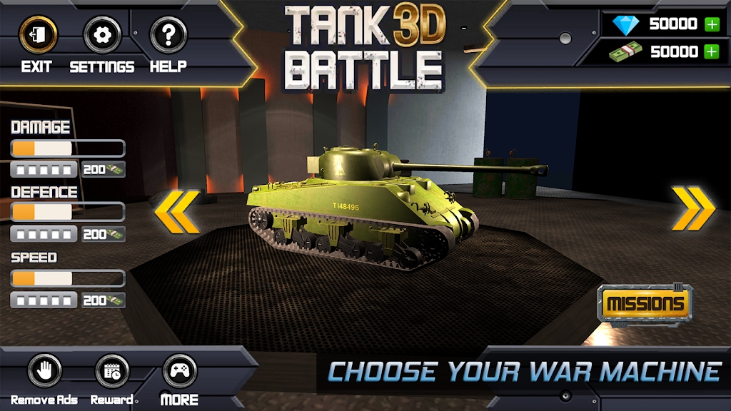 坦克3D战斗游戏官方版图片1