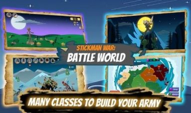 火柴人战争战斗世界游戏官方安卓版（Stickman War Battle World）图2: