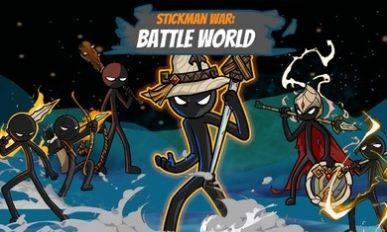 火柴人战争战斗世界游戏官方安卓版（Stickman War Battle World）图1: