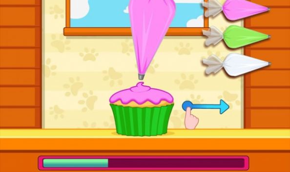 制作花园杯子蛋糕游戏安卓版（Cook Flower Garden Cupcakes）图3: