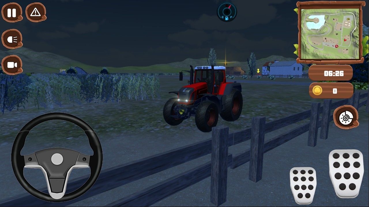 拖拉机运送干草游戏安卓版（Tractor Simulator）图1: