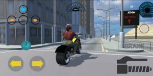 城市摩托模拟驾驶3D游戏图1
