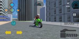 城市摩托模拟驾驶3D游戏图2
