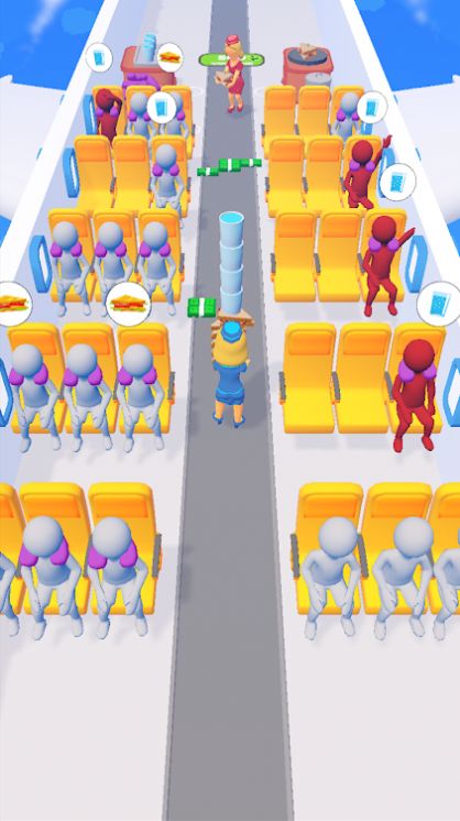 空姐冲刺游戏中文版（Stewardess Rush）图3: