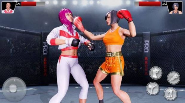 MMA擂台拳击格斗3D游戏手机版（MMA Real Fight Fighting 3D）截图2: