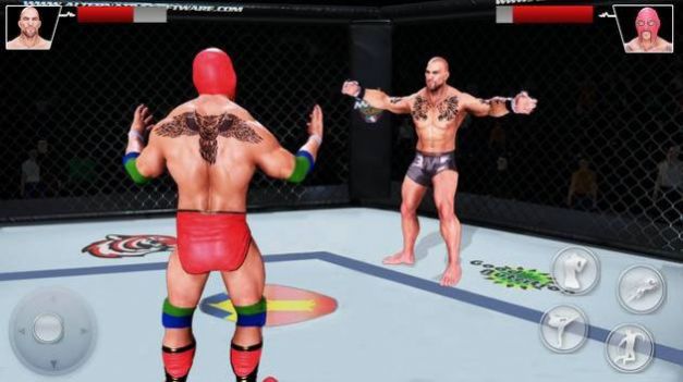 MMA擂台拳击格斗3D游戏手机版（MMA Real Fight Fighting 3D）截图4: