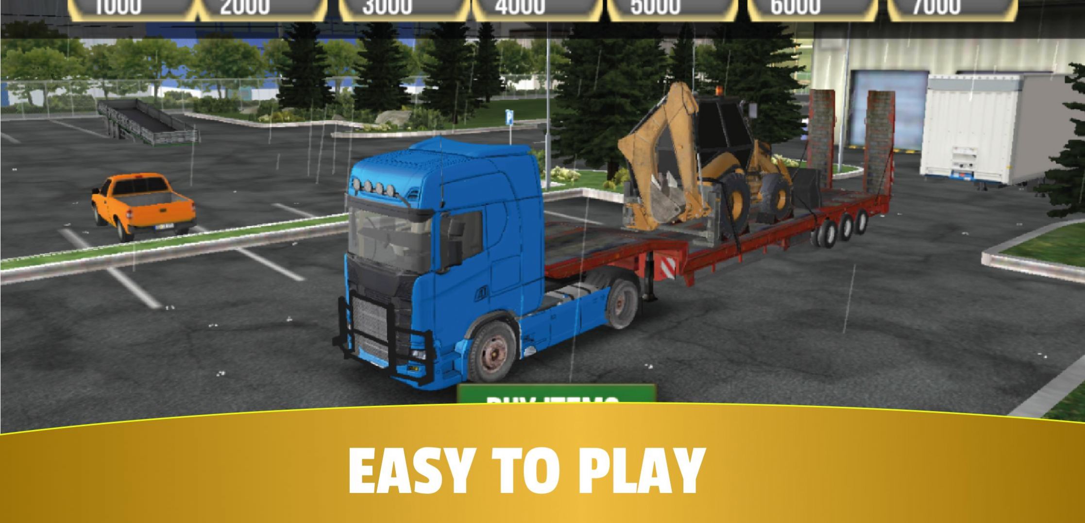 货运卡车驾驶模拟广州游戏安卓版（City Truck Simulator）图2:
