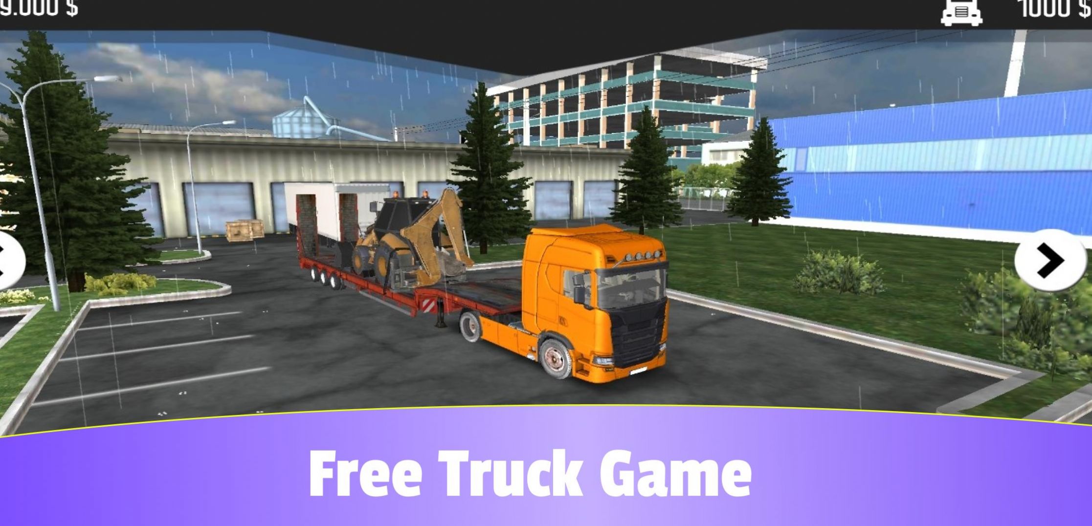 货运卡车驾驶模拟广州游戏安卓版（City Truck Simulator）图3: