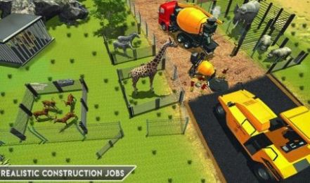 Animal Zoo Construction Simulator游戏中文版截图4: