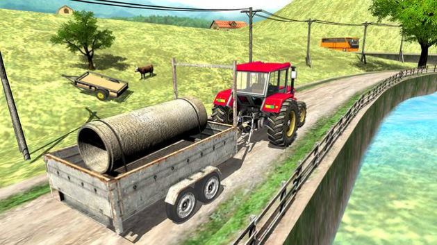 拖拉机手推车驾驶游戏安卓版（Tractor Trolley Driving Game）1