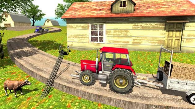 拖拉机手推车驾驶游戏安卓版（Tractor Trolley Driving Game）2