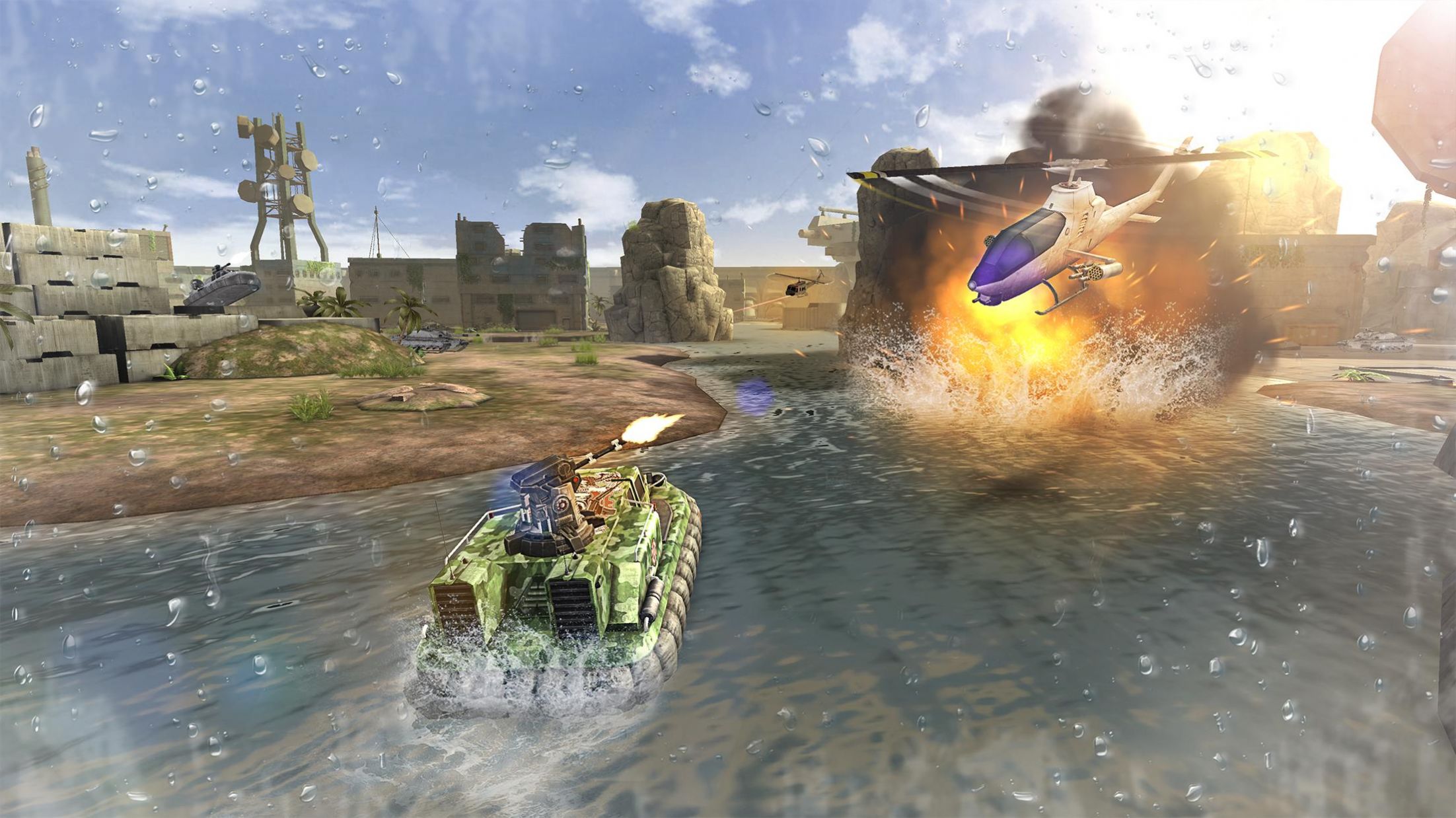 飞机坦克战争游戏安卓版（Massive Warfare Aftermath）图3: