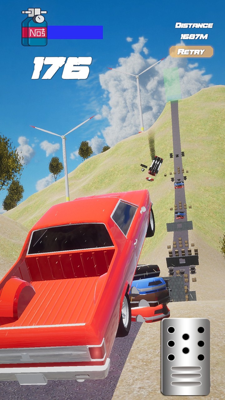 超级车祸游戏安卓版（Mega Car Crash Stunt Ramp）图片1