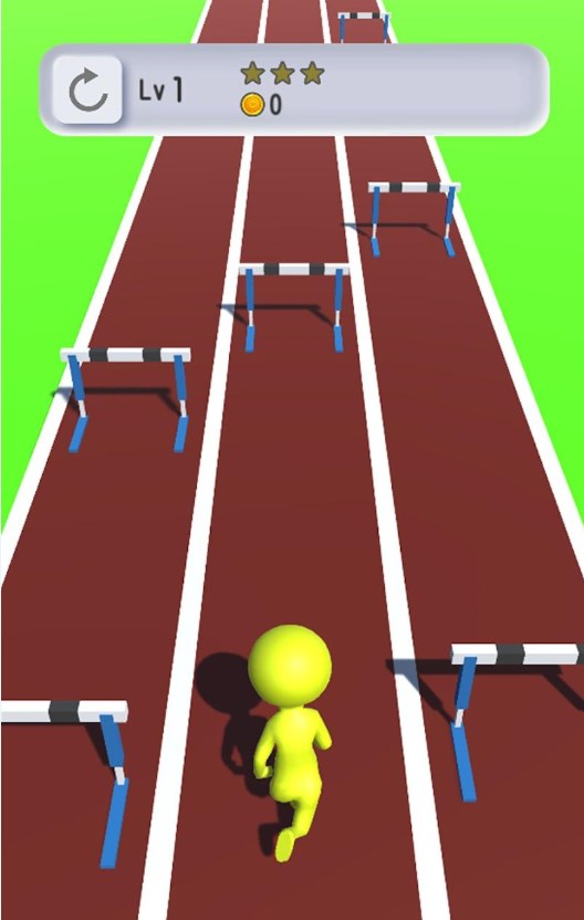 跨栏障碍跑游戏中文版（JumpJumpRunRun）图片1
