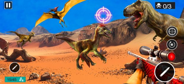 野生恐龙狩猎恐龙游戏安卓版图1: