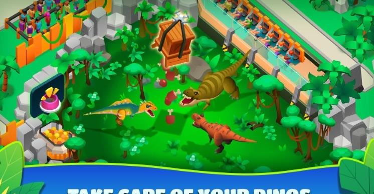 恐龙公园侏罗纪大亨游戏安卓版（Dinosaur Park）图片1