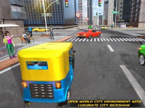 嘟嘟人力车城市游戏官方版图片1