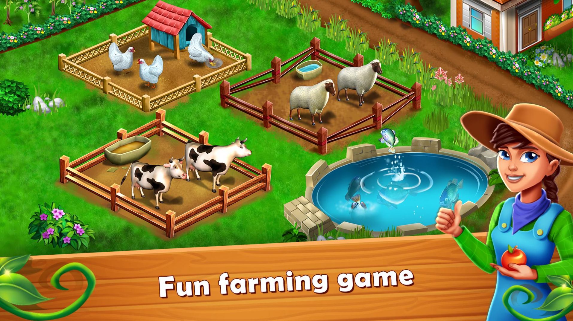 家庭农场模拟3d游戏官方最新版图4: