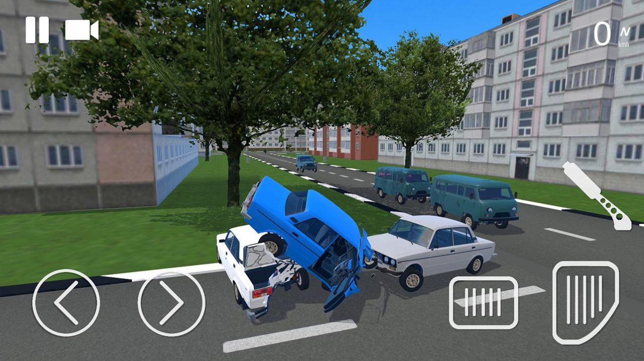 俄罗斯汽车碰撞模拟器游戏中文手机版图2: