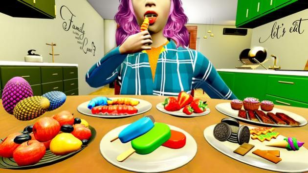 松脆的食物ASMR游戏中文版（Crunchy Eating ASMR）图3: