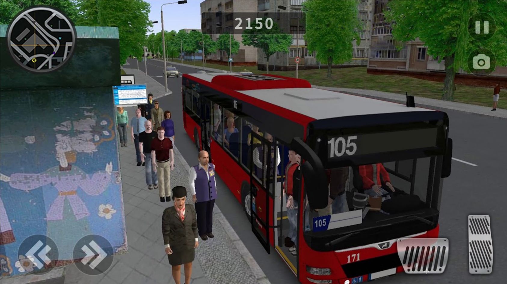 开公交车模拟器游戏手机版图1: