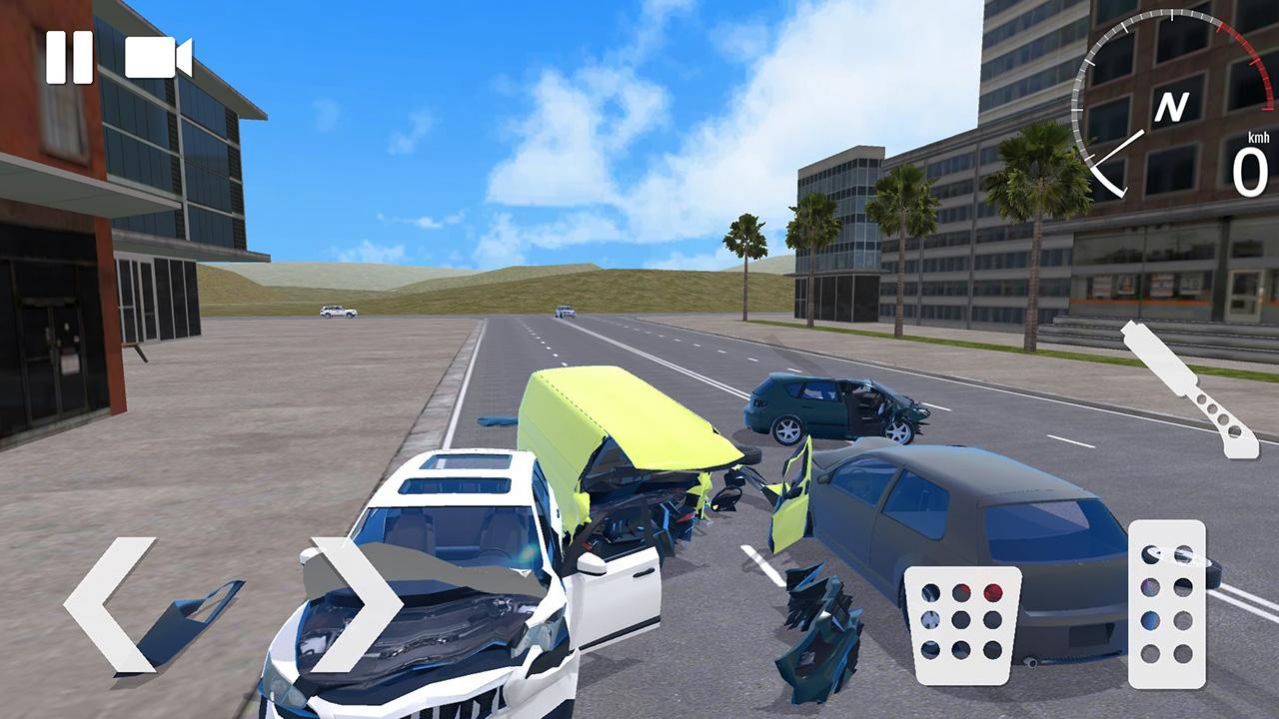 车辆模拟器交通事故游戏官方手机版图片1