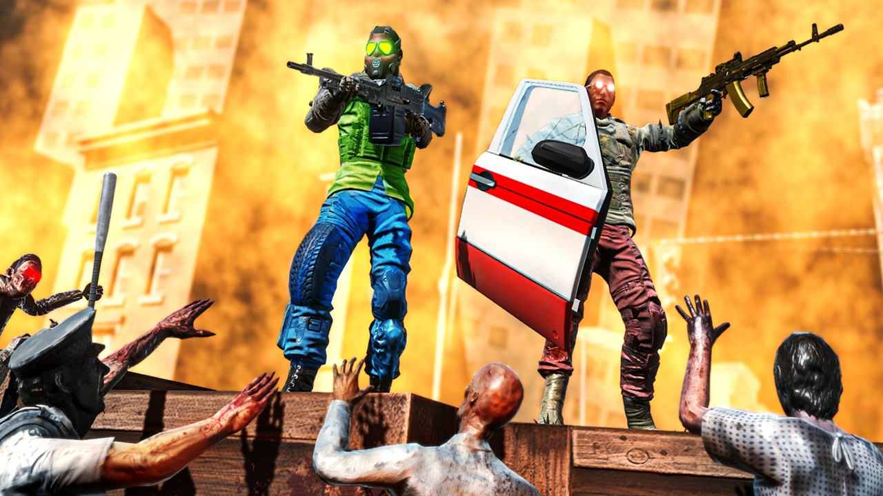 僵尸之地FPS射击游戏安卓版（City Zombie Survival Sniper Shooting Games）图2: