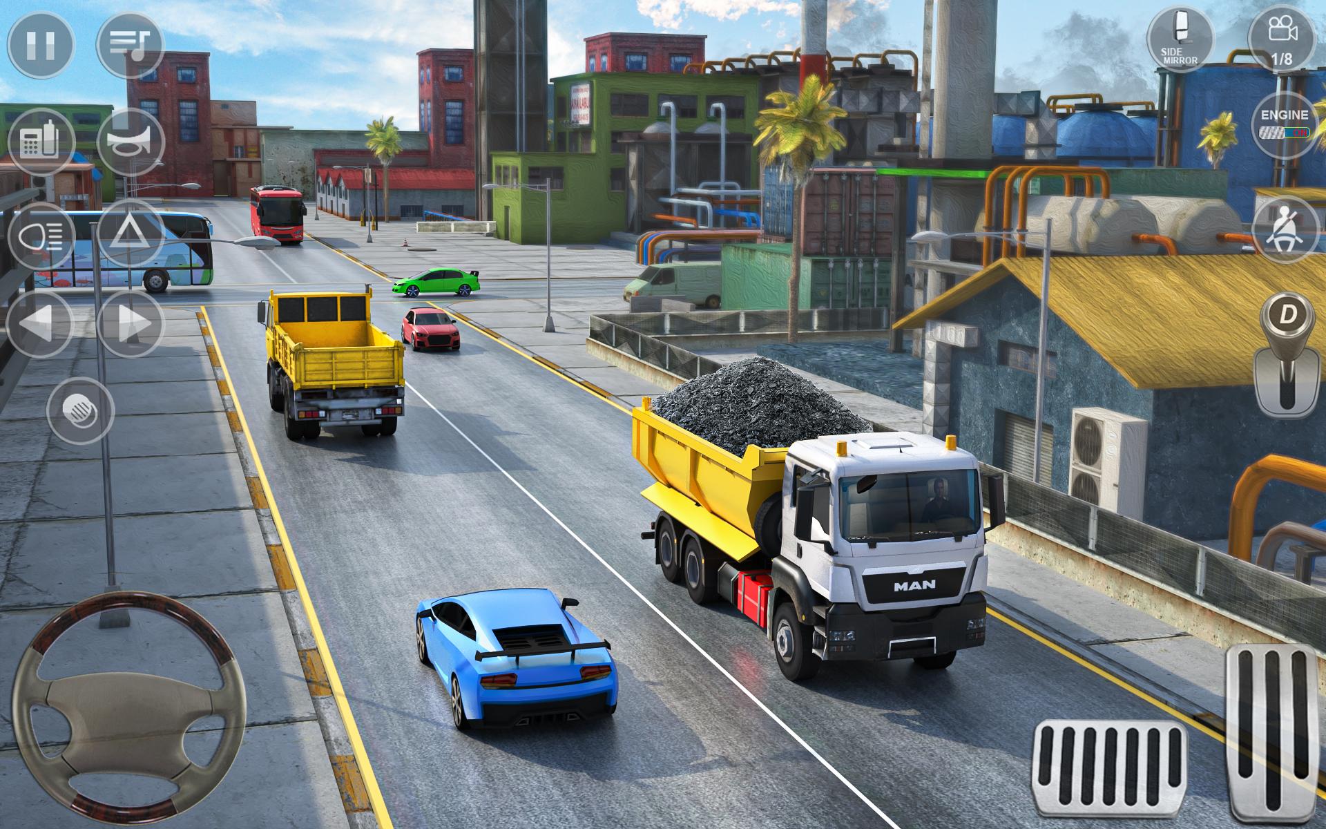 城市货车驾驶模拟器游戏中文手机版图1: