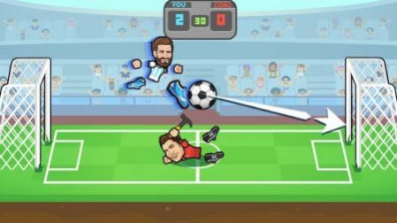 去踢足球游戏安卓版（Go Flick Soccer）图2: