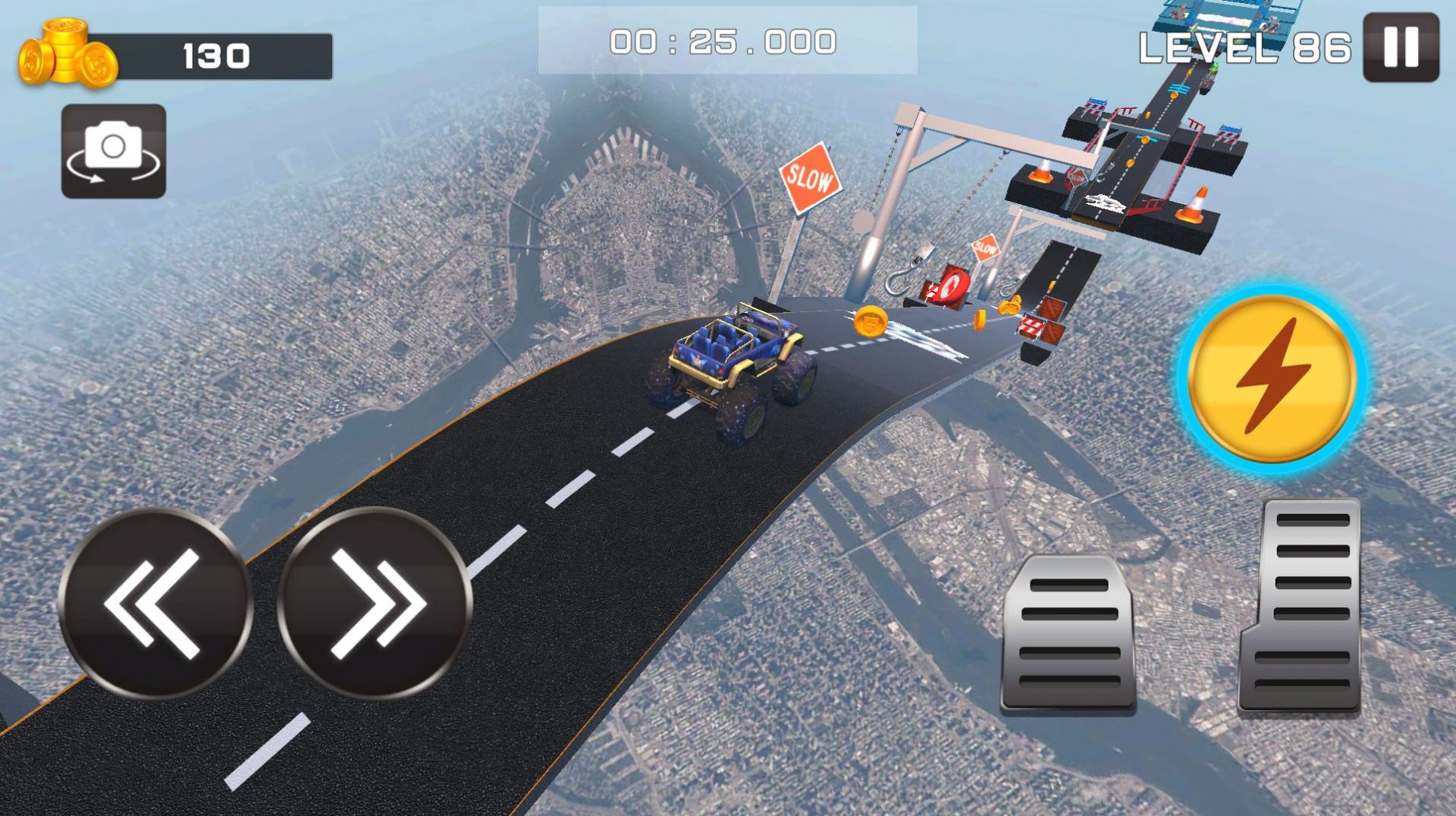 超级英雄特技赛车游戏官方手机版（Car Stunt 3D）图2: