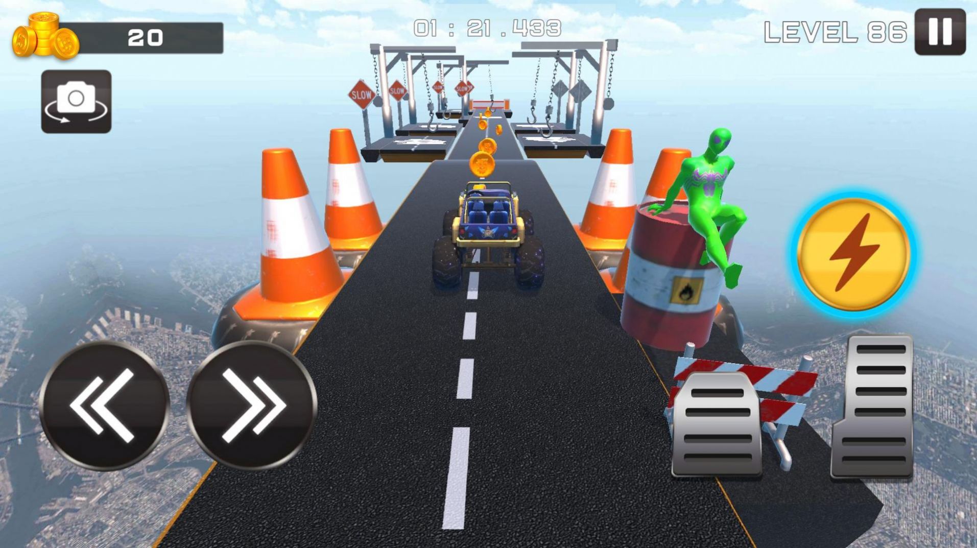超级狂飙赛车3D游戏官方正版图1: