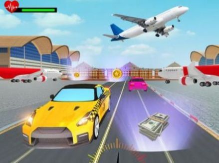 出租车城市驾驶游戏安卓版（City Taxi Car Driver Taxi Game）图1: