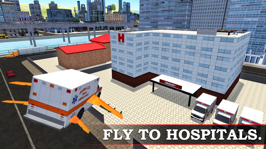 飞行救护车救援游戏安卓版下载图2: